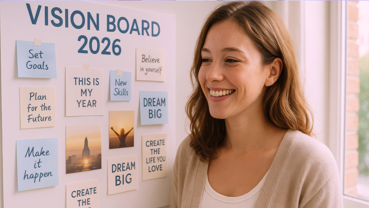 New Year’s Vision Boards That Actually Work (Because They’re Backed by Systems, Not Just Vibes)